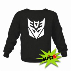 Дитячий світшот Decepticons logo - PrintSalon