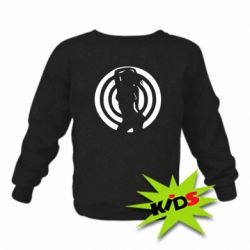 Детский свитшот девушка мишень - PrintSalon