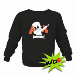 Детский свитшот Dj Marshmello fortnite dab - PrintSalon