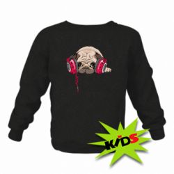 Детский свитшот Doug the pug - PrintSalon