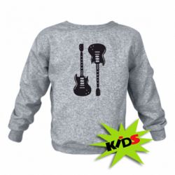 Детский свитшот Две гитары