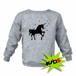 Детский свитшот Единорог - PrintSalon