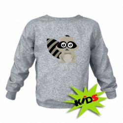 Детский свитшот Енот - PrintSalon