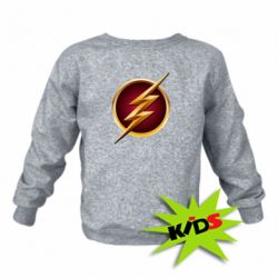 Детский свитшот Flash Logo Art - PrintSalon