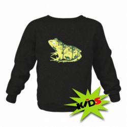 Детский свитшот Froggy Night - PrintSalon