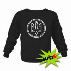Дитячий світшот Герб України у колі - PrintSalon