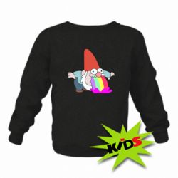 Детский свитшот Gravity Falls, dwarf and rainbow - PrintSalon