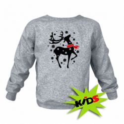Детский свитшот Happy Cristmas - PrintSalon