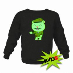 Детский свитшот happy tree friends flippy - PrintSalon