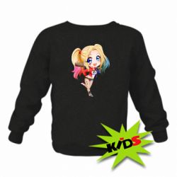 Дитячий світшот Harley quinn anime about tits - PrintSalon