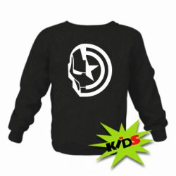 Дитячий світшот Iron Man and Captain America - PrintSalon