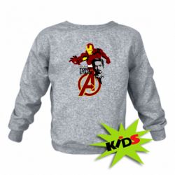 Детский свитшот Iron Man-Tony Stark - PrintSalon