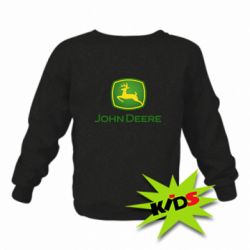 Детский свитшот John Deere logo - PrintSalon