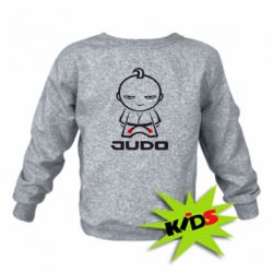 Детский свитшот Judo Fighter - PrintSalon