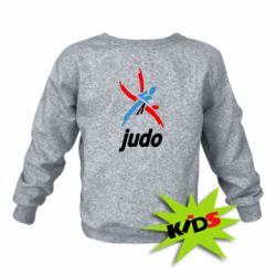 Детский свитшот Judo Logo - PrintSalon
