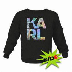 Детский свитшот Karl fashion designer - PrintSalon