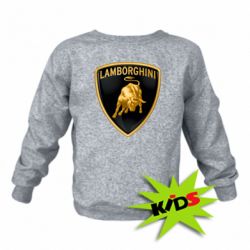 Дитячий світшот Lamborghini Logo - PrintSalon