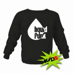 Детский свитшот Liquid funk - PrintSalon