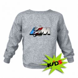 Детский свитшот Logo BMW  3 - PrintSalon