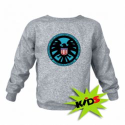 Детский свитшот Логотип Щита - PrintSalon