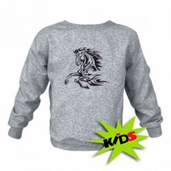 Детский свитшот Лошадь - PrintSalon