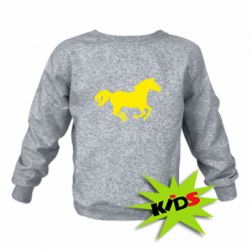 Детский свитшот Лошадка - PrintSalon