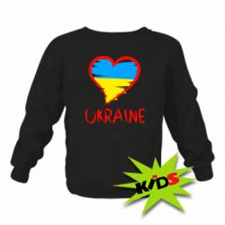 Детский свитшот Love Ukraine - PrintSalon