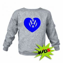 Детский свитшот Love Volkswagen - PrintSalon