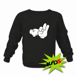 Детский свитшот Mickey Mouse Hands "Chop-chop" - PrintSalon