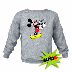 Детский свитшот Микки режиссер - PrintSalon