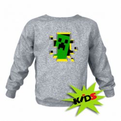 Детский свитшот Minecraft 3D - PrintSalon