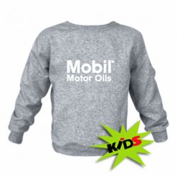 Детский свитшот Mobil Motor Oils - PrintSalon