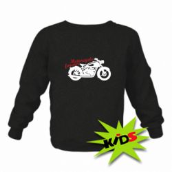 Детский свитшот Motorcycle forever - PrintSalon