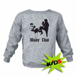 Детский свитшот Muay Thai Fighters - PrintSalon