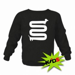 Детский свитшот оооочень длинная такса - PrintSalon