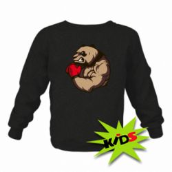 Детский свитшот Panda Boxing - PrintSalon