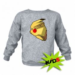 Детский свитшот Pikachu - PrintSalon