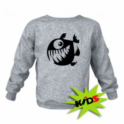 Детский свитшот Пиранья - PrintSalon