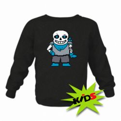 Детский свитшот Pixel Sans - PrintSalon