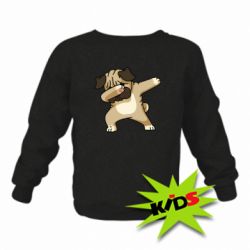 Детский свитшот Pug Swag - PrintSalon