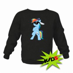 Детский свитшот Rainbow Dash Cool - PrintSalon