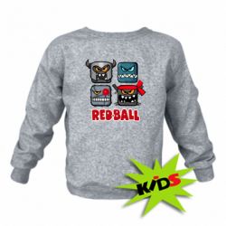 Детский свитшот Red ball heroes - PrintSalon