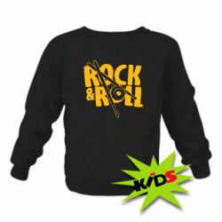 Детский свитшот Rock&Roll - PrintSalon