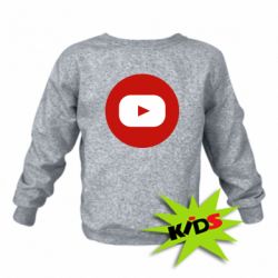 Детский свитшот Round logo - PrintSalon