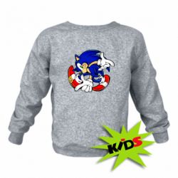 Дитячий світшот Running sonic - PrintSalon