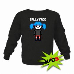 Детский свитшот Sally face pixel - PrintSalon