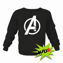 Дитячий світшот Сaptain Аmerica logo - PrintSalon