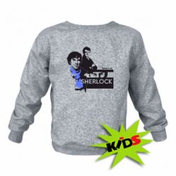 Детский свитшот Sherlock (Шерлок Холмс) - PrintSalon