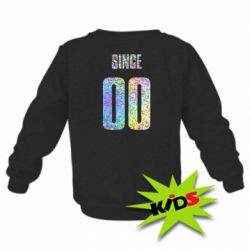 Детский свитшот Since голограмма