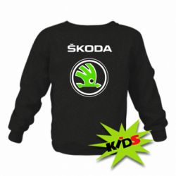 Детский свитшот Skoda Bird - PrintSalon
